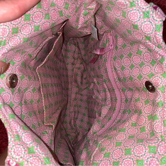 Vera Bradley Pinwheel Pink Tote - Picture 4 of 7